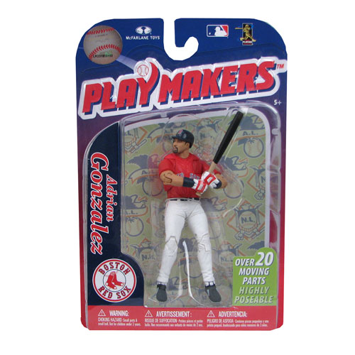 MLB Playmakers Series 3 Adrian Gonzalez Action Figure
